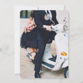 Invitation Mariage du coucher de soleil de Vérone (Dos)