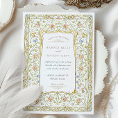 Invitation Mariage du jardin victorien