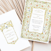 Invitation Mariage du jardin victorien