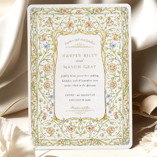 Invitation Mariage du jardin victorien