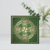 Invitation Mariage du jour de St Patrick de Celtic de (Debout devant)