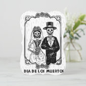 Invitation mariage du jour des morts (Debout devant)