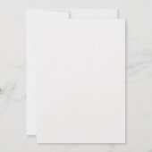 Invitation Mariage du journal Modernscript enregistrer la dat (Dos)