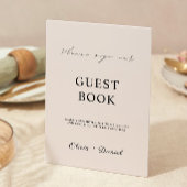 Invitation Mariage du livre d'or Sage Boho Modèle des signes