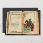 Invitation Mariage du livre Fairytale (Devant / Derrière)