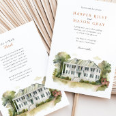 Invitation Mariage du musée de la maison Kaminski