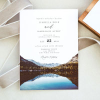 Mariage du parc national Watercolor Lake Tahoe