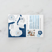 Invitation Mariage du passage de croisières pour l'ouest des  (Intérieur)