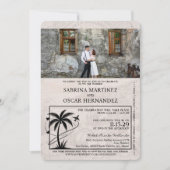 Invitation Mariage du passeport de Red Puerta Vallarta (Devant)