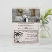Invitation Mariage du passeport Silver Puerta Vallarta (Debout devant)