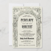 Invitation Mariage du Saint-Graal (Devant)