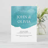 Invitation Mariage écossais tendance (Debout devant)