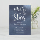 Invitation Mariage écrit dans les étoiles  (Debout devant)
