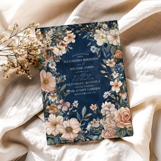Invitation Mariage Élégance Victorienne Royale
