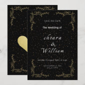 Invitation Mariage élégant (Devant / Derrière)