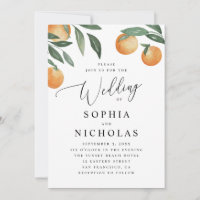 Mariage Élégant aux Agrumes | Orange de Jardin Ita