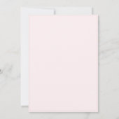 Invitation Mariage Élégant aux Hydrangeas Roses et Blancs (Dos)