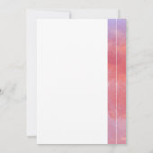 Invitation Mariage élégant avec monogramme moderne (Dos)