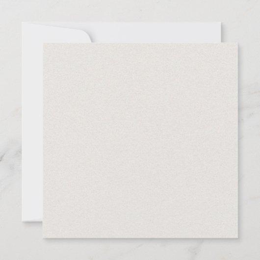 Invitation Mariage élégant Beige Beige neutre intemporel (Dos)