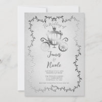 Mariage Élégant Carrosse Argenté Histoire Livre Bl