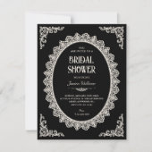 Invitation Mariage élégant Dark Romance (Devant)