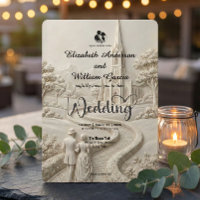 Mariage élégant de style vintage avec église de co