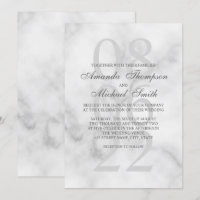 Mariage élégant en marbre élégant