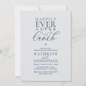 Invitation Mariage Élégant et Déjeuner de Rêve (Devant)