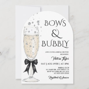 Invitation Mariage élégant et pétillant : Baby Shower