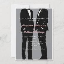 Mariage Élégant Moderne d'Hommes Gays