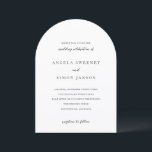Invitation Mariage Élégant Moderne Neutre<br><div class="desc">Cette conception fait partie d'une suite d'invitations de mariage intemporelle présentant une typographie délicate et une mise en page minimaliste et épurée. Son esthétique neutre et moderne lui confère une atmosphère raffinée et sophistiquée, lui permettant de s'associer magnifiquement avec des palettes de couleurs de mariage à la fois douces et...</div>