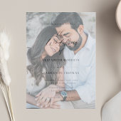 Invitation Mariage Élégante Cheer Overlay Vellum