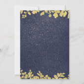 Invitation Mariage Élégante Neige (Dos)