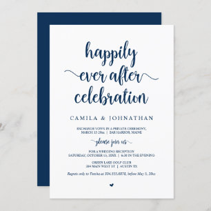 Invitation Mariage Elopement, Heureusement Jamais Après Céléb