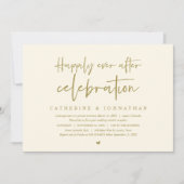 Invitation Mariage Elopement, Joyeux Jour après la célébratio (Devant)