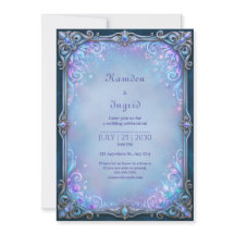 Mariage en cristal de lilas au clair de lune