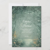 Invitation Mariage en Forêt Enchantée (Devant)