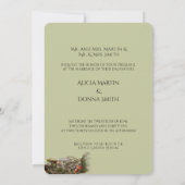 Invitation Mariage en Forêt Enchantée (Dos)