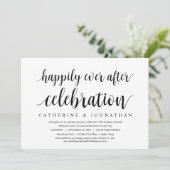 Invitation Mariage en fuite, Célébration de bonheur éternel (Debout devant)