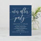 Invitation Mariage en fuite, fête de bonheur éternel (Debout devant)