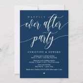 Invitation Mariage en fuite, fête de bonheur éternel (Devant)