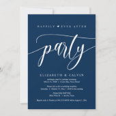 Invitation Mariage en fuite, fête de bonheur éternel (Devant)