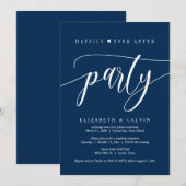 Invitation Mariage en fuite, fête de bonheur éternel (Devant / Derrière)