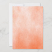 Invitation Mariage en herbe de Pampas de Bohème Brûlé (Dos)