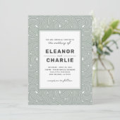 Invitation Mariage en panier (Debout devant)
