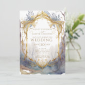 Invitation Mariage Enchanted Forest Portal (Debout devant)