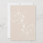 Invitation Mariage Enchanted Forêt d'automne (Dos)