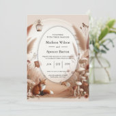 Invitation Mariage Enchanted Forêt d'automne (Debout devant)