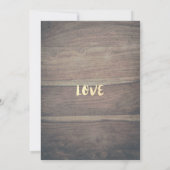 Invitation Mariage Engagement Party dentelle Tournesol Lumièr (Dos)