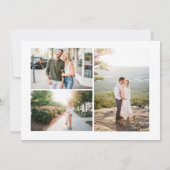 Invitation Mariage Enregistrer la date 4 Photo (Dos)